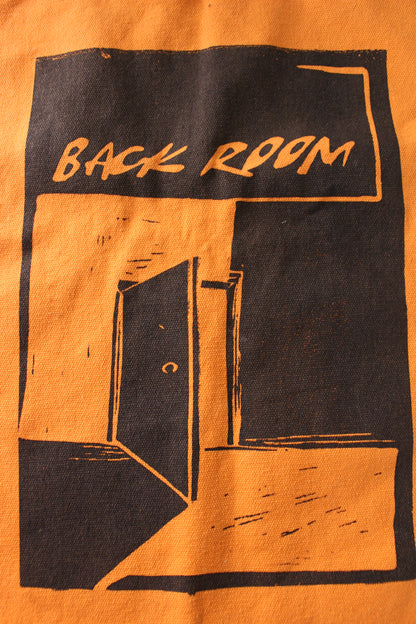Back Room Orange Tote Bag